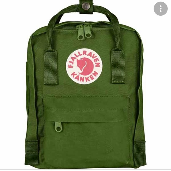 Fjallraven Handbags - Fjallraven kanken green mini backpack